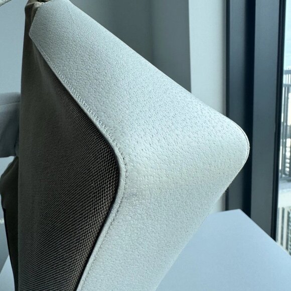 GUCCI Canvas Leather Shoulder Bag Beige Brown Hobo Style Authentic - Picture 9 of 11